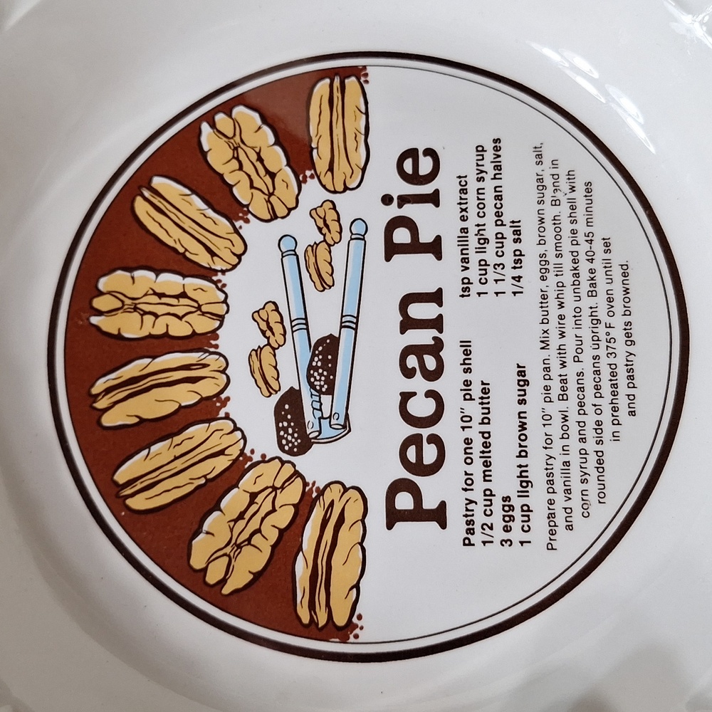 Sunnycraft Pecan Pie Plate - Picture 6 of 9